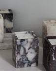 Dawn Candle | Calacatta - Blackberry & Plum
