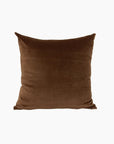 Velvet Cushion Cover Brown