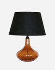 Amber Glass Table Lamp CC Interiors