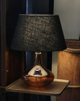 Amber Glass Table Lamp CC Interiors