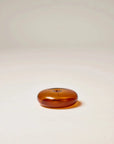Amber Glass Vessel Incense Holder Gentle Habits