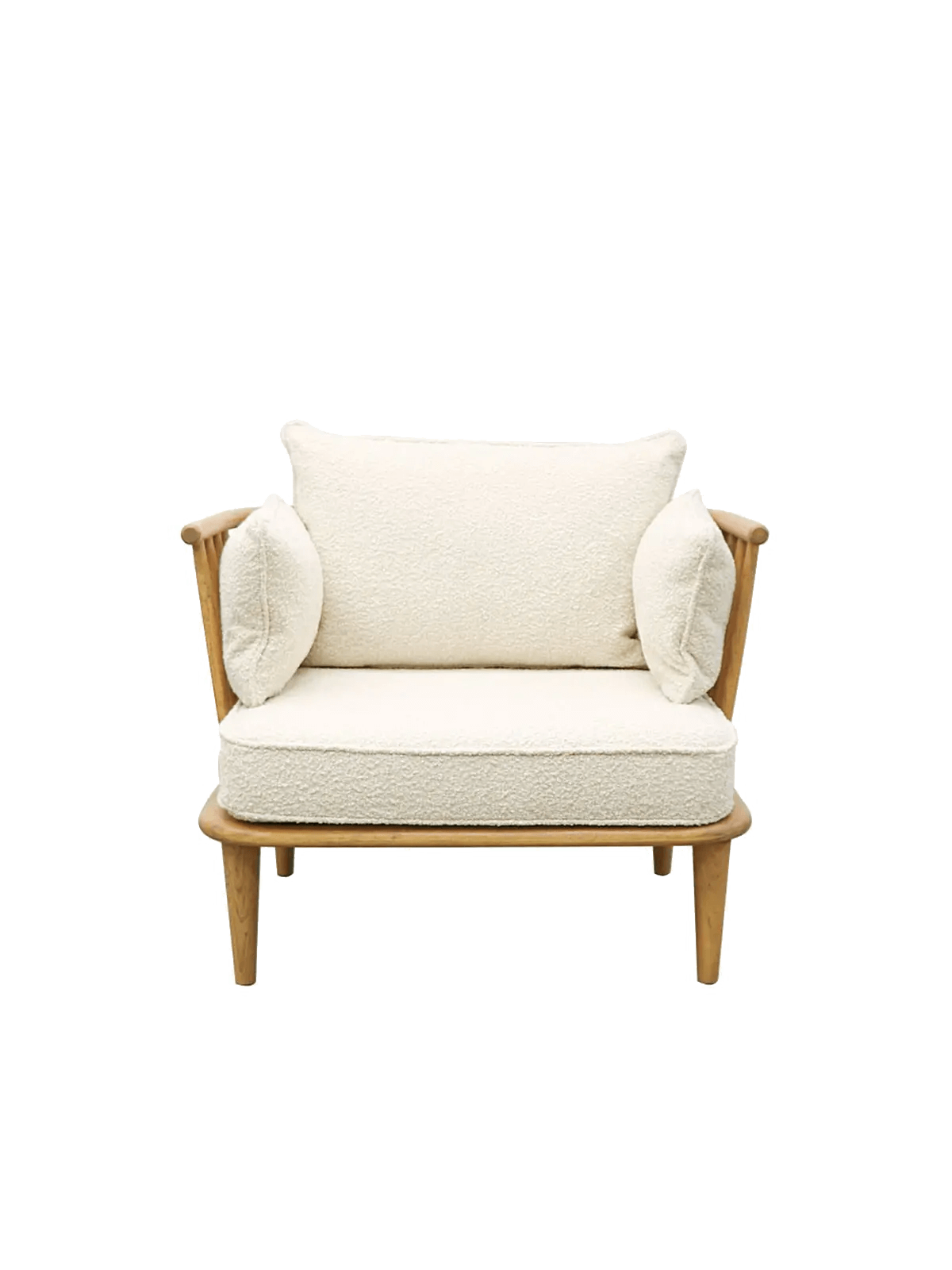 Ankara Boucle Armchair Hawthorne Group