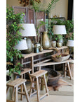 Antique Wooden Stool CC Interiors