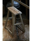 Antique Wooden Stool CC Interiors