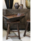 Antique Wooden Stool CC Interiors
