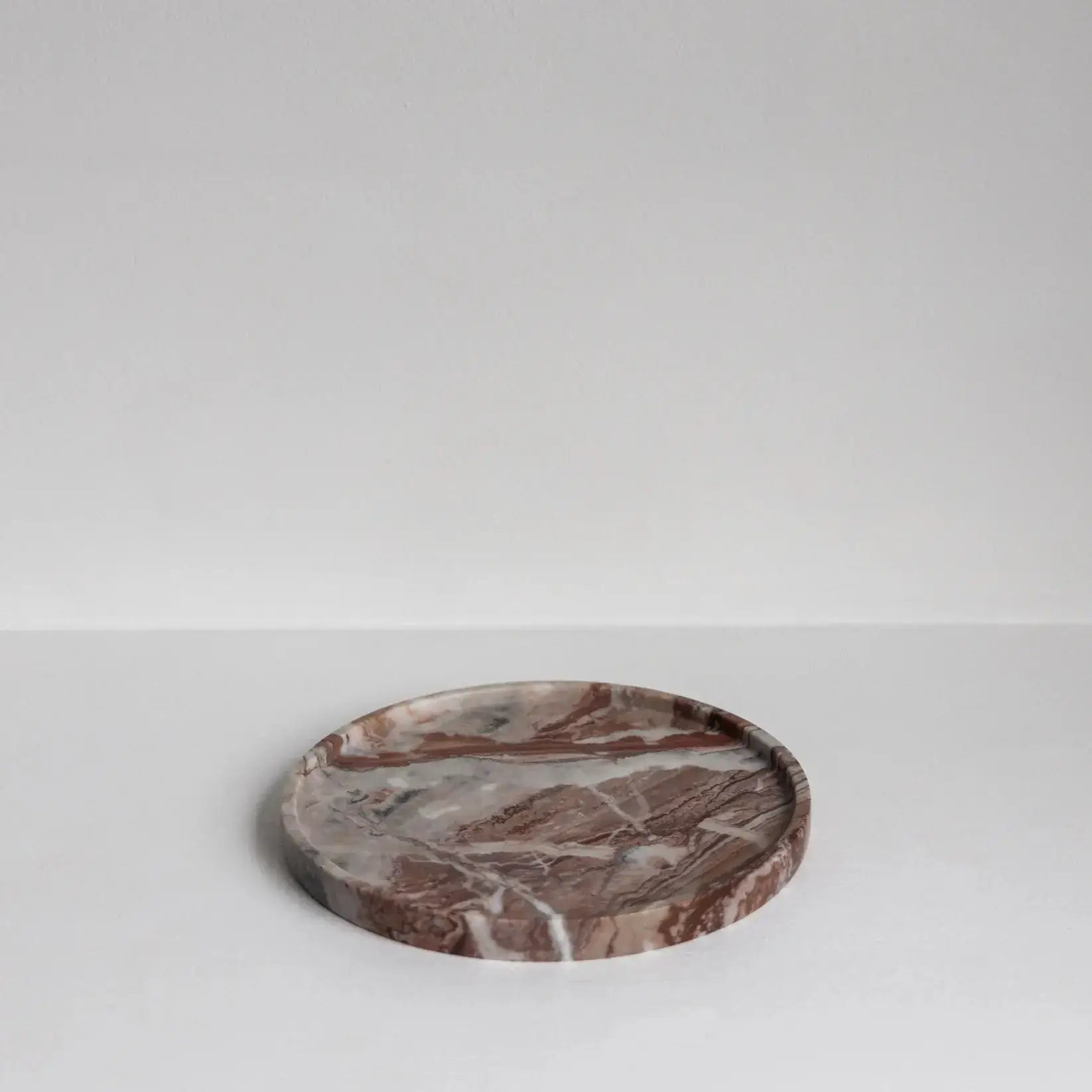 Arabescato Orobico Rosso Riviera Marble Tray Otis Homewares