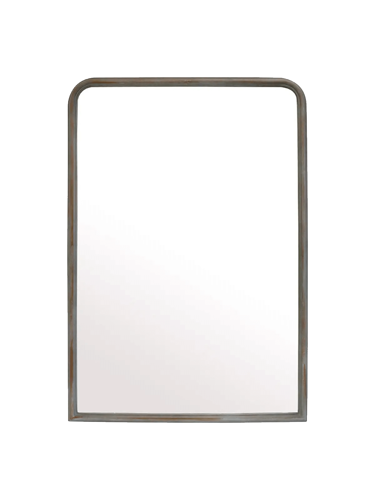 Arched Mirror with Gunmetal Iron Frame CC Interiors Marmaduke Shoppe