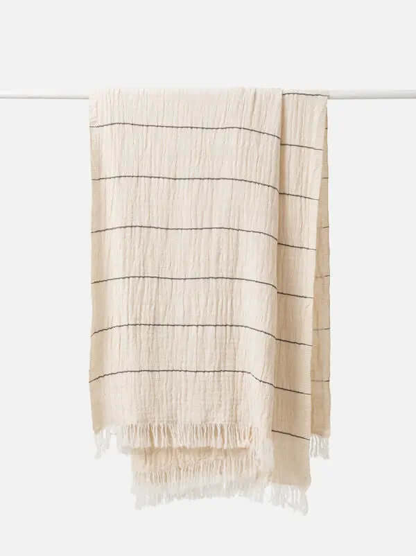 August Cotton Blend Throw Città