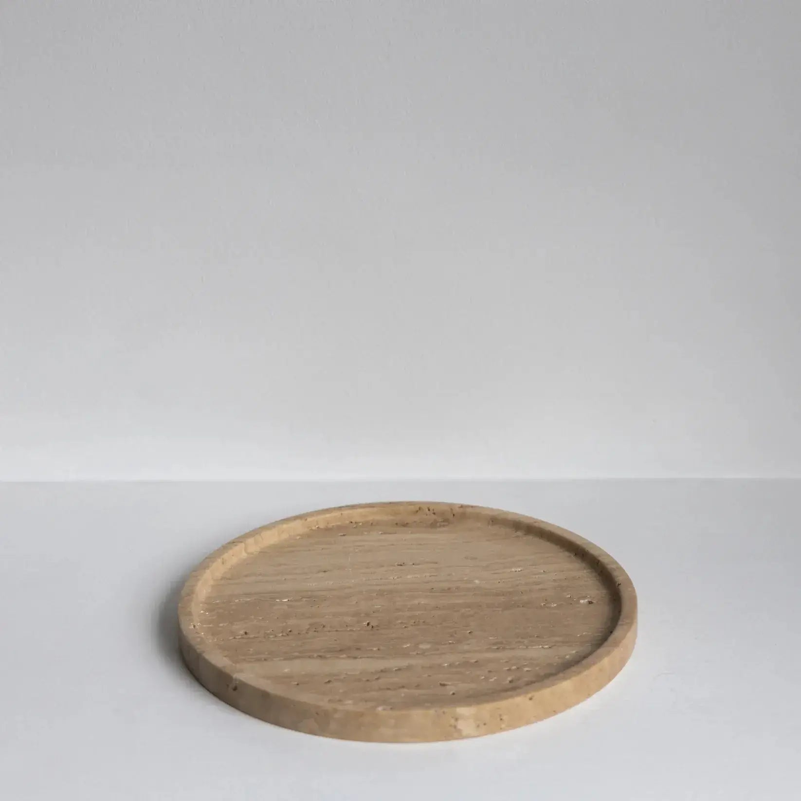 Beige Travertine Riviera Marble Tray Otis Homewares