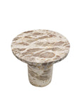 Boracay Beige Side Table - Marmaduke Shoppe