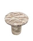 Boracay Beige Side Table - Marmaduke Shoppe