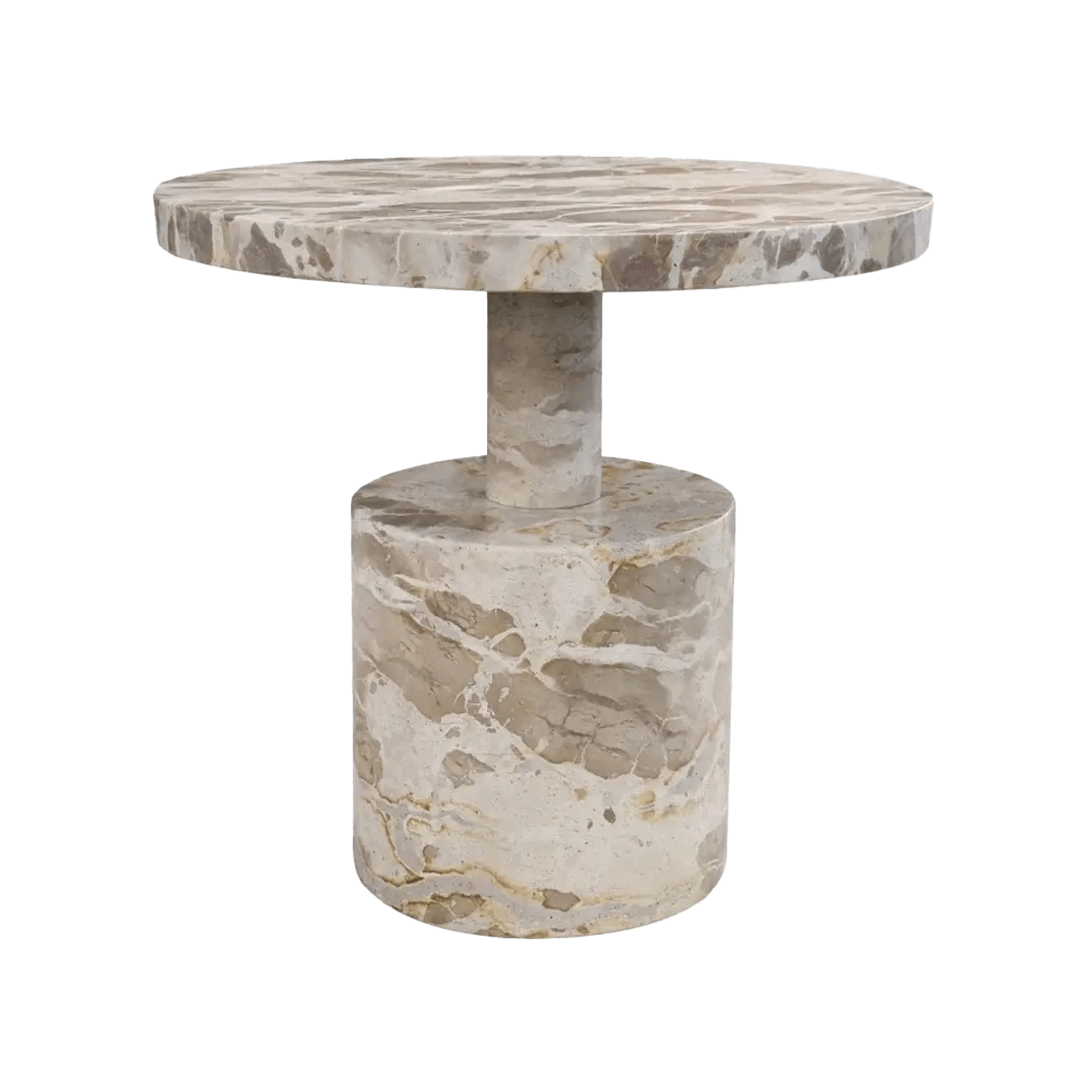 Boracay Beige Side Table Hawthorne Group