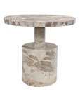 Boracay Beige Side Table Hawthorne Group