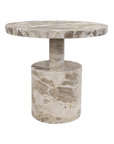 Boracay Beige Side Table Hawthorne Group