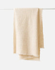 Boucle Wool Throw Natural Marmaduke Shoppe