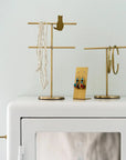 Brass Accessory Stand Fog Linen