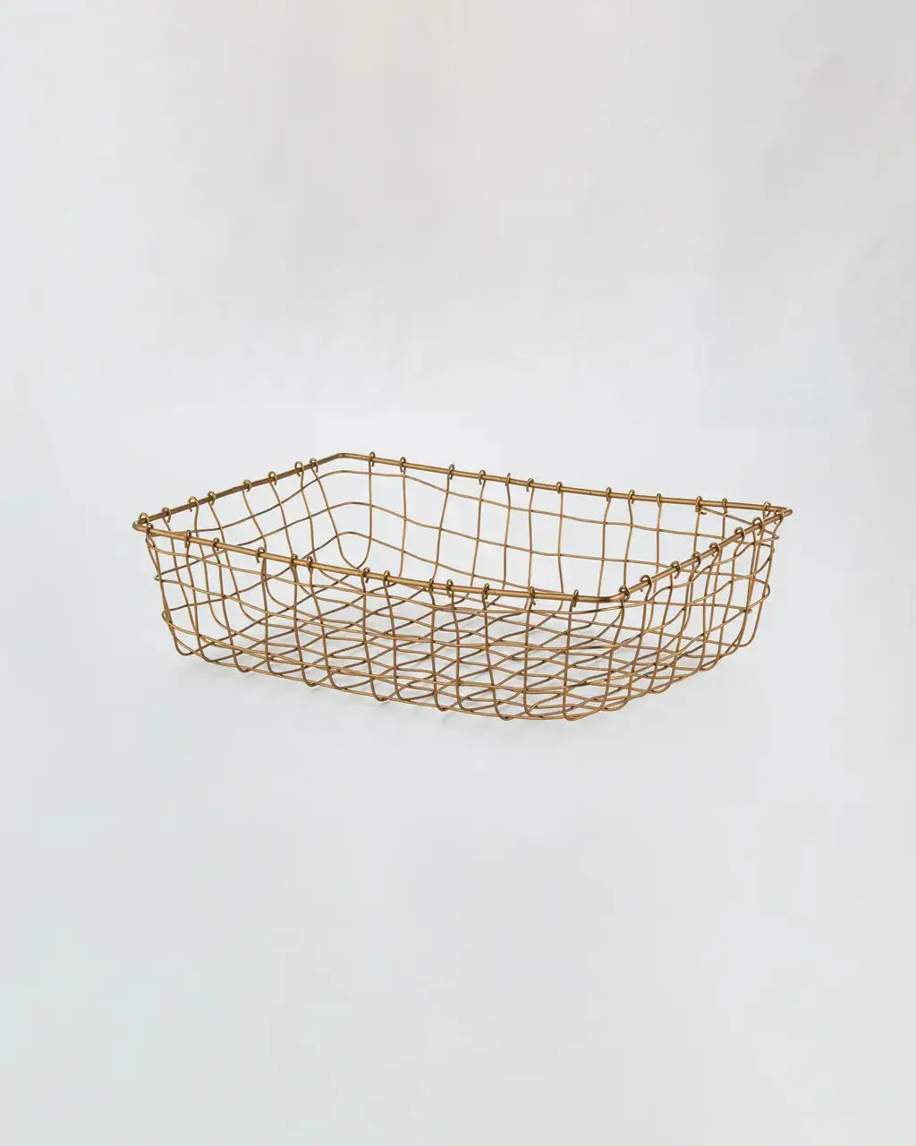 Brass Basket Fog Linen