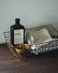 Brass Basket Fog Linen
