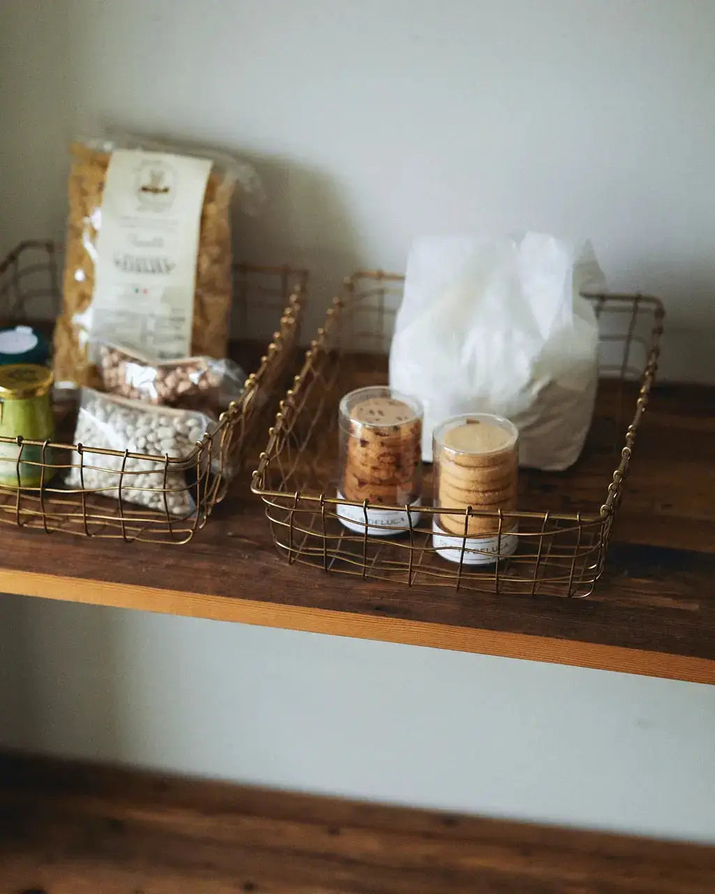 Brass Basket Fog Linen