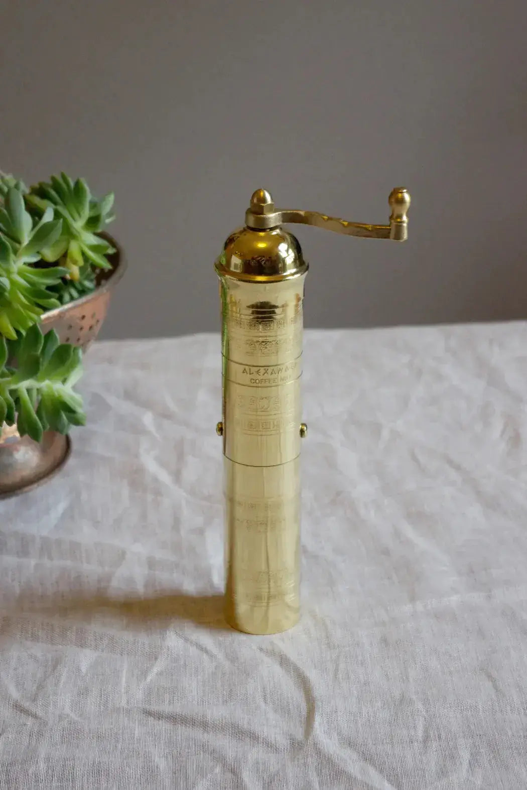 Brass Coffee Mill Mr Kitly