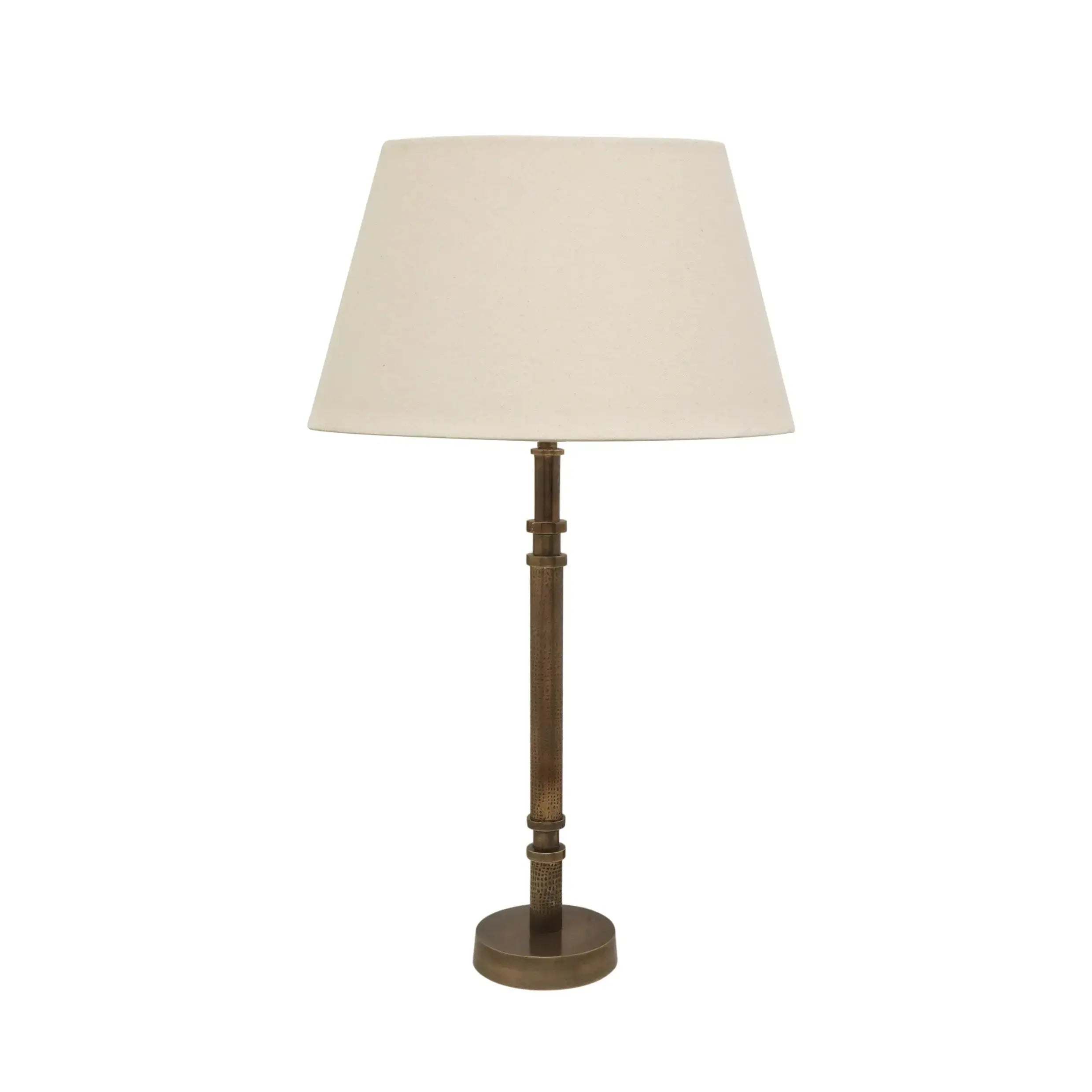 Brass Finish Candle Lamp CC Interiors