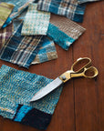Brass Handle Scissors Fog Linen