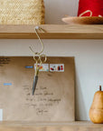 Brass J Hook Fog Linen