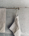 Brass J Hook Fog Linen