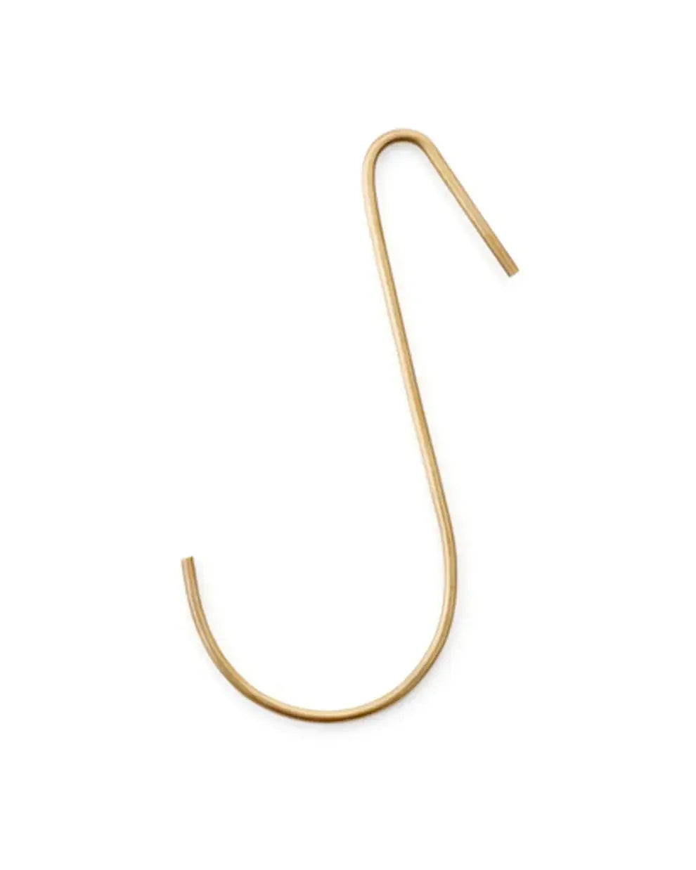 Brass J Hook Fog Linen