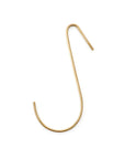 Brass J Hook Fog Linen