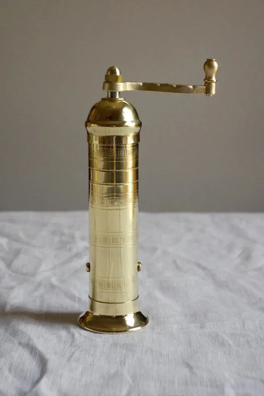 Brass Pepper Mill Mr Kitly
