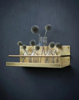 Brass Shelf Fog Linen