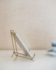 Brass Stand Fog Linen