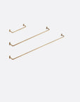 Brass Towel Bar Fog Linen