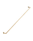 Brass Towel Bar Fog Linen