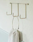 Brass Triple Hook Fog Linen
