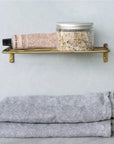 Brass Wire Shelf Fog Linen