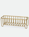 Brass Wire Slender Basket Fog Linen