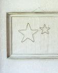 Brass Wire Star Fog Linen