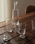 Broste Copenhagen Bubble Graphic White Wine Glass May Time