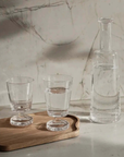 Broste Copenhagen Bubble Graphic White Wine Glass May Time