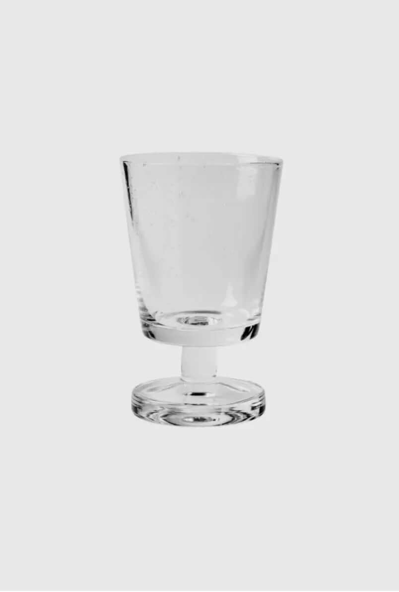 Broste Copenhagen Bubble Graphic White Wine Glass May Time