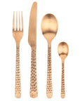 Broste Copenhagen Copper Cutlery Hune Hammered Set May Time