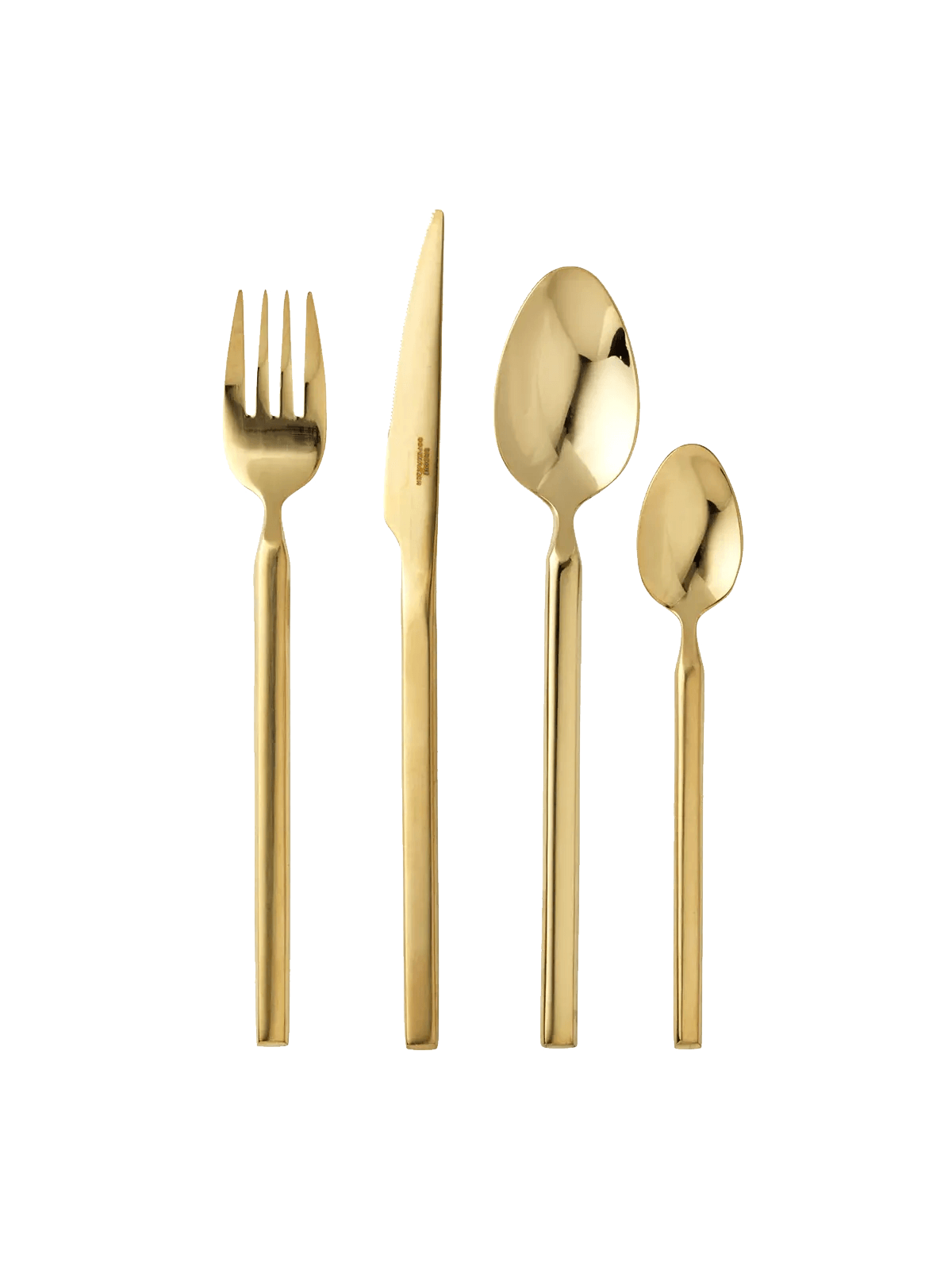 Broste Copenhagen Gold Cutlery Tvis Set May Time