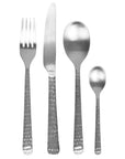 Broste Copenhagen Satin Cutlery Hune Hammered Set May Time
