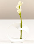 Twisted Ribbon Bud Vase