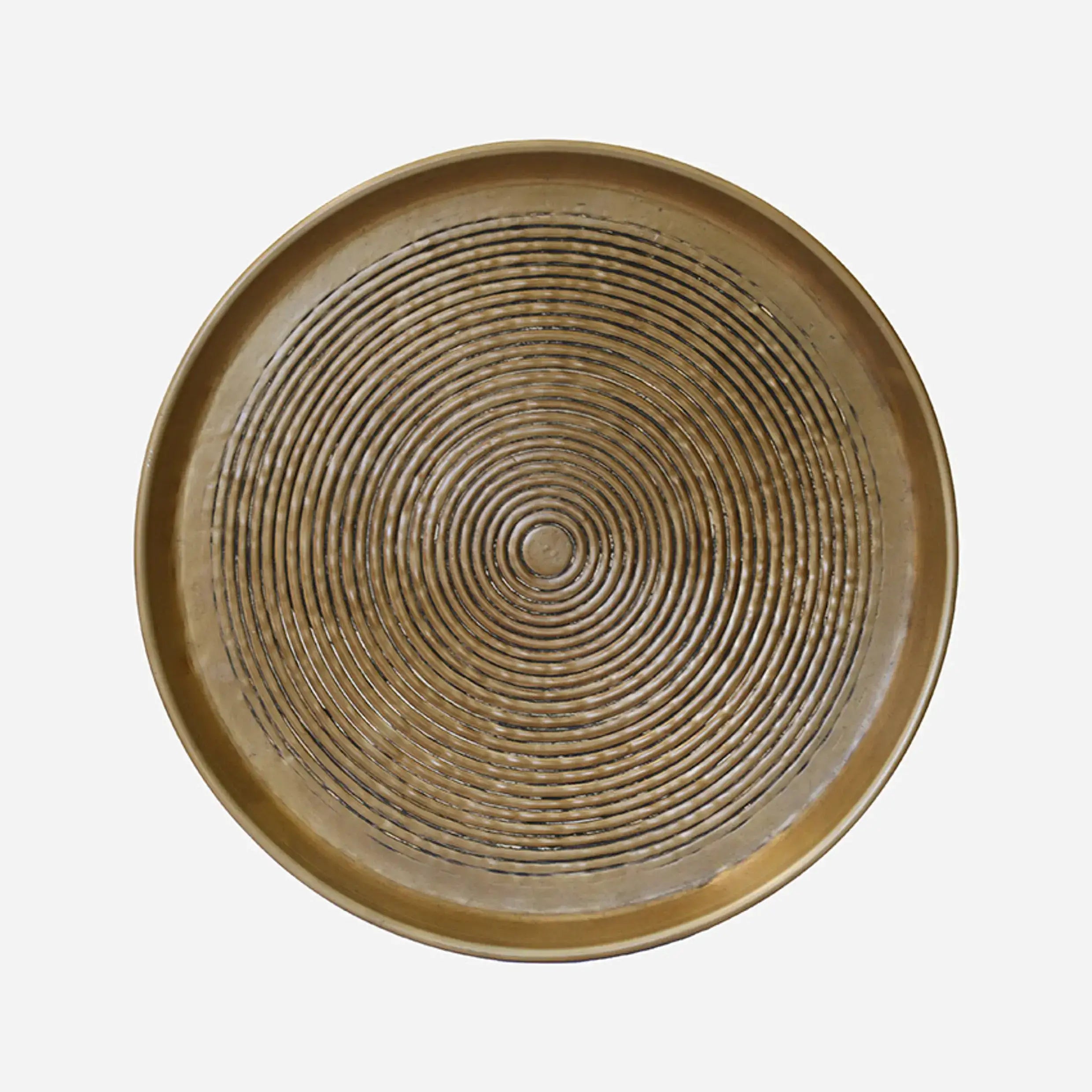 Calypso Tray Brass Antique Finish CC Interiors