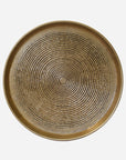 Calypso Tray Brass Antique Finish CC Interiors