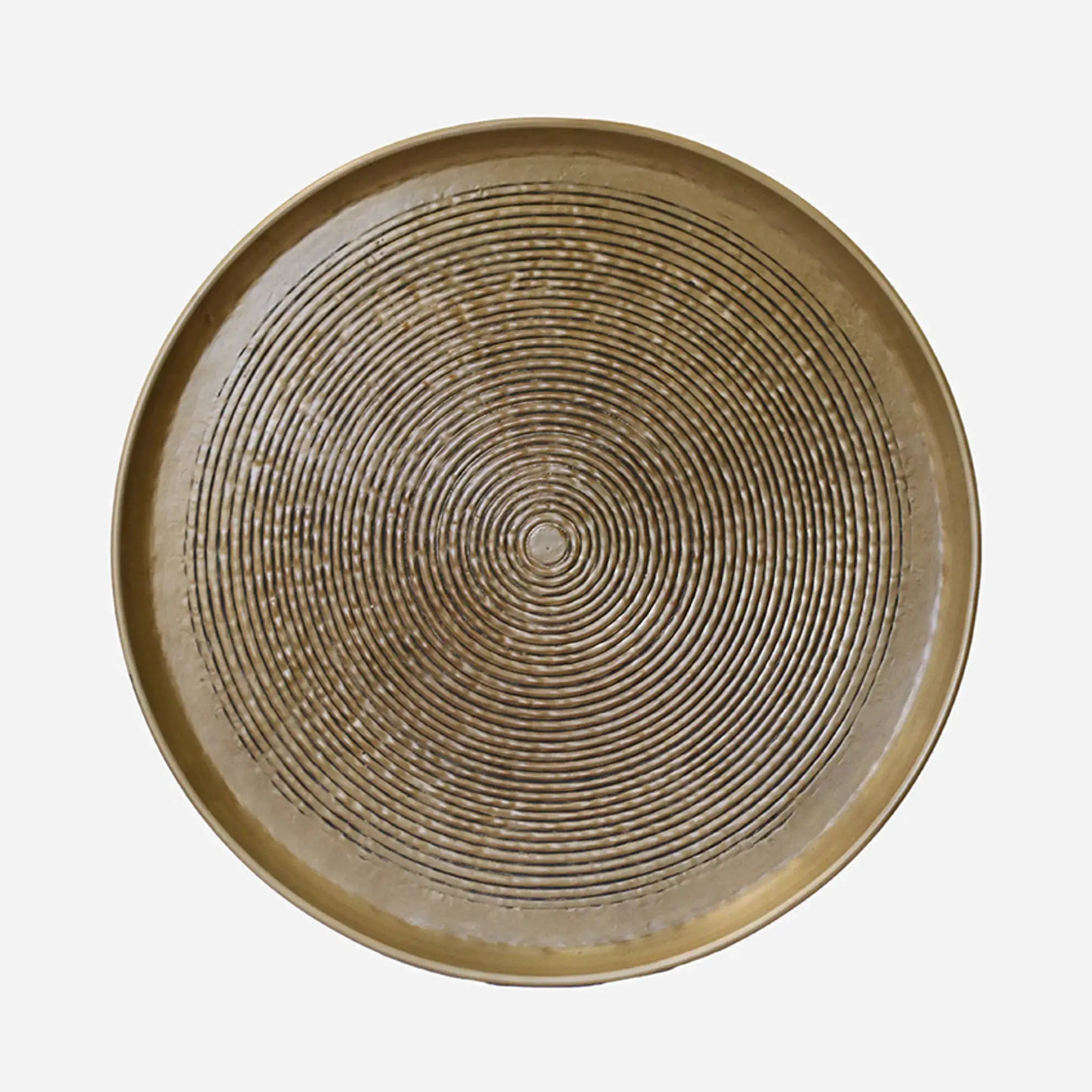 Calypso Tray Brass Antique Finish CC Interiors