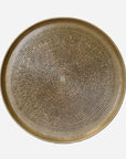 Calypso Tray Brass Antique Finish CC Interiors